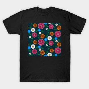 Colourful flowers T-Shirt